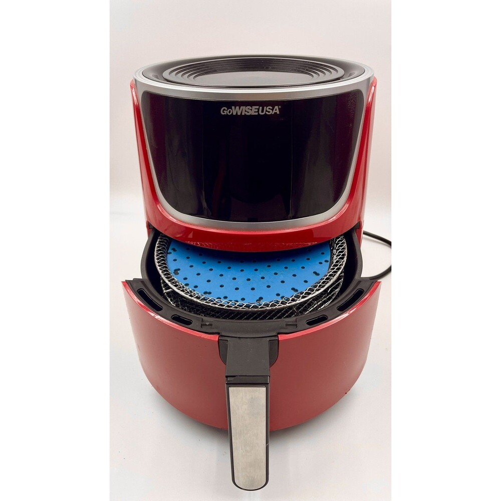 USA GW22965 5 Quart Electric Air Fryer with Digital Touchscreen + Recipe Book...